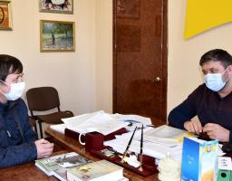 Роман Власенко провів робочу зустріч із керівником управління Держпродспоживслужби в Попаснянському районі 