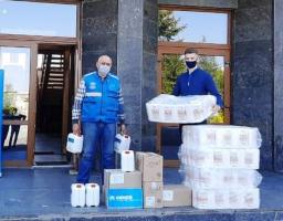 Соціальні служби Попаснянського району отримали захисні засоби та маски