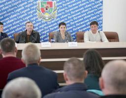 Ірина Фріз зустрілася з ветеранськими організаціями Луганщини
