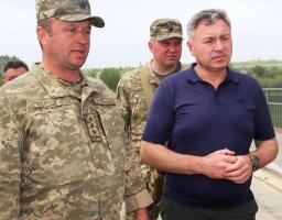 Юрій Гарбуз проінспектував хід ремонтних робіт на Троїцькому мосту