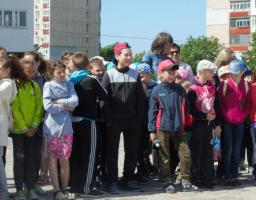 До Всесвітнього дня захисту дітей для малечі провели розважальну програму