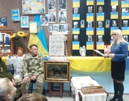Для учнів 9-х класів пройшов урок мужності «Захист Вітчизни – обов’язок кожного»