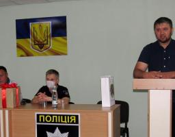 Голова Попаснянської райдержадміністрації Роман Власенко привітав правоохоронців району з професійним святом