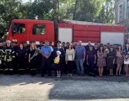 Роман Власенко привітав рятувальників району з професійним святом