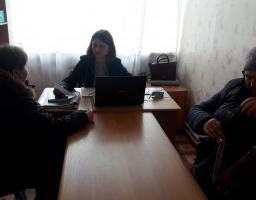 Робочою групою мобільного соціального офісу у місті Золоте було проведено виїзний прийом громадян