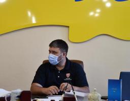 Роман Власенко провів апаратну нараду з керівниками структурних підрозділів райдержадміністрації