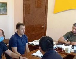 8 липня відбулася робоча зустріч  Романа Власенка з начальником Сєвєродонецького районного управління ГУ ДСНС України