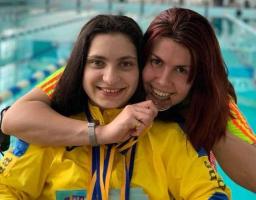 Плавчиня Ганна Поліщук та її тренерка Надія Можаєва стали лауреатами стипендії Президента Україн