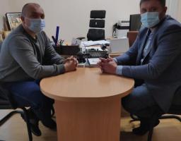 Роман Власенко провів робочу зустріч з керівником Попаснянського вагоноремонтного заводу