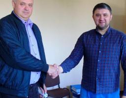 Роман Власенко передав 600 медичних масок працівникам Попаснянського Департаменту районного водоканалу