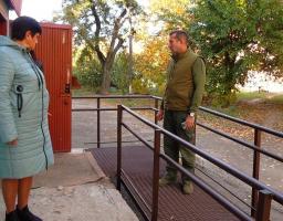 Відбувся огляд майбутнього центру надання соціальних послуг