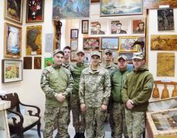 Військовослужбовці відвідали Попаснянський районний краєзнавчий музей
