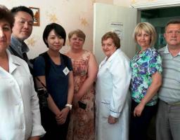 До медичних закладів району завітала делегація Unicef з Японії