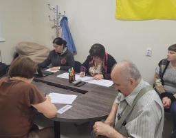 У Чернівецькому хабі останні два тижні тривала видача речової допомоги від МОМ