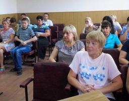 Керівник апарату райдержадміністрації Вікторія Попова провела нараду 