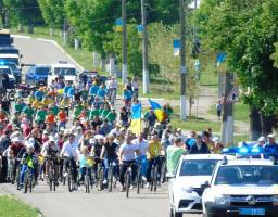 На Попаснянщині святковим велопробігом відзначили День Європи.