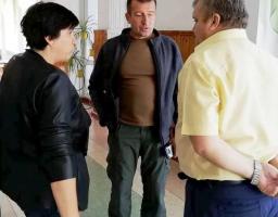 Голова району проінспектував хід ремонтних робіт у навчально-освітніх закладах