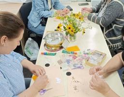 В Івано – Франківському хабі відбувся майстер-клас «Соняхи пам’яті»