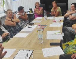 Для відвідувачів Франківського хабу провели заняття з арт - терапії