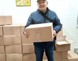 У Координаційному центрі для ВПО – луганчан у Чернівцях розпочалась видача продуктової допомоги людям старше 60 років