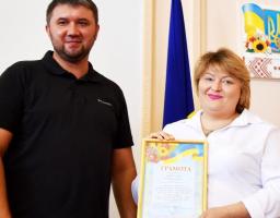 На Попаснянщині з нагоди 29-ї річниці Незалежності України та Дня Державного Прапора відзначили військовослужбовців та найкращих громадян 