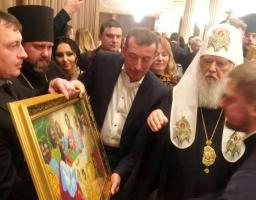 Очільник району особисто привітав почесного патріарха Православної церкви України Філарета