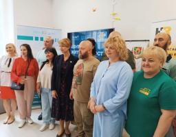 У столиці відкрився Центр життєстійкості для релокованої Кремінської громади Сіверськодонецького району Луганщини
