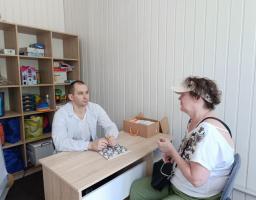 Мешканці громад з нашої області продовжують отримувати медичні консультації на базі Координаційного центру для ВПО Сіверськодонецької районної адміністрації в Івано – Франківську