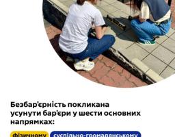 Безбар’єрність – це про гідність і можливості, доступні кожному й кожній. Це коли всі відчувають, що їх чують і що вони є частиною суспільства