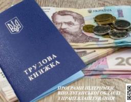 У шести громадах Сіверськодонецького району розроблені і діють програми підтримки ВПО, які включають заходи з допомоги при працевлаштуванні