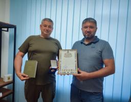 Почесною Грамотою Сіверськодонецької РДА відзначено начальника районного ТЦК та СП полковника Юрія Гончарова