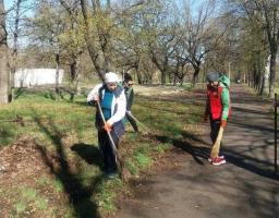 В Попасній провели міську акцію з благоустрою «Разом – ми сила»