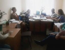 Проведено засідання районної комісії при райдержадміністрації із соціальних питань,
