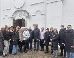 Молитва у у Кирилівській церкві