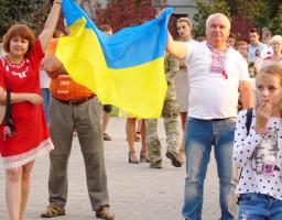 На Попаснянщині відзначили День Державного Прапора України та День Незалежності
