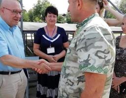 Зустріч з керівником Агентства ООН у справах біженців в Україні Пабло Матео. 