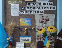 У районному музеї створили виставку до Дня Конституції України 