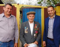 Перший заступник голови райдержадміністрації привітав учасників бойових дій Попаснянського району 