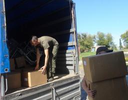 До Попаснянського району надійшла гуманітарна допомога