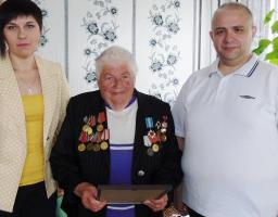 Керівництво району привітало ветеранів Другої світової війни зі святом Перемоги