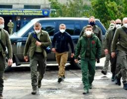 Відбулася робоча поїздка Володимира Зеленського до міста Золоте Попаснянського району