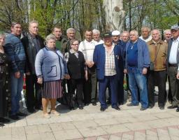 В Попаснянському районі вшанували ліквідаторів наслідків аварії на ЧАЕС.