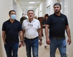 Сергій Гайдай відвідав об'єкти соціальної інфраструктури Попаснянського району