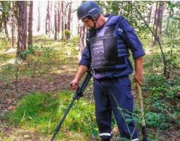 Піротехніками на Луганщині вилучено вісім одиниць вибухонебезпечних предметів 