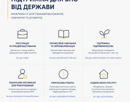 Державна програми підтримки для ВПО 