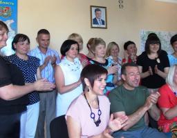 З нагоди Дня державної служби України відбувся привітальний відеозв’язок колективу Попаснянської райдержадміністрації з Костопільськими колегами.