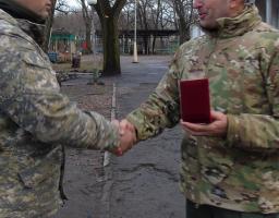 Сергій Шакун привітав бійців з Новорічними святами