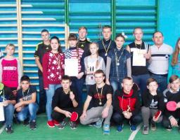 Відбулися змагання з настільного тенісу