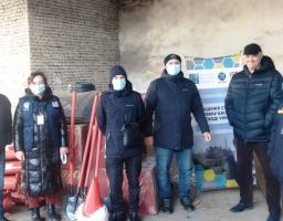 Міжнародна організація «ACTED» передала до Попаснянської громади обладнання на більш як 165 тисяч гривень
