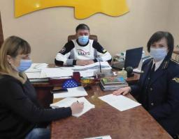 В райдержадміністрації обговорили плани трасування в межах району залізничної лінії, яка з’єднає ділянку Лантратівка – Кіндрашівка - Нова із залізничною мережею України